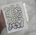 3D White Butterflies Pack of 13Pcs