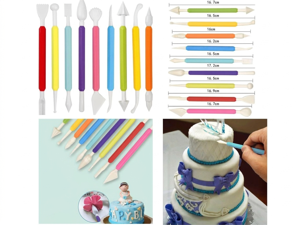 Fondant Modelling Tools Set
