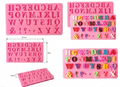 Capital Letter Alphabet Silicone Fondant Mold (design 2)