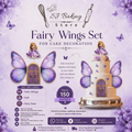 Purple Fairy Wings Set (4Pcs)