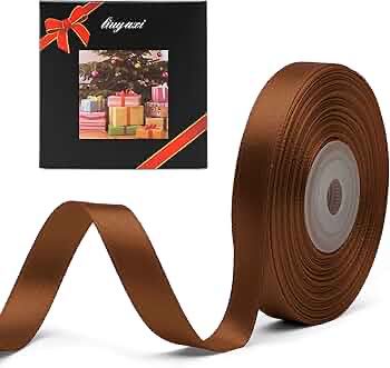 Brown Ribbon Half-Inch