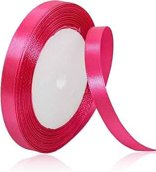 Hot Pink  Ribbon Half-Inch
