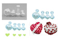 4Pcs Heart Plunger Cutter Set