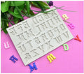 UpperCase Gothic Alphabet Silicone Mold