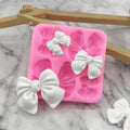 4 Cavity Bow Silicone Mold