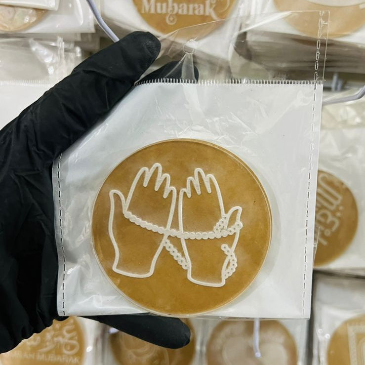 Tasbeeh Dua Hands Fondant Stamp