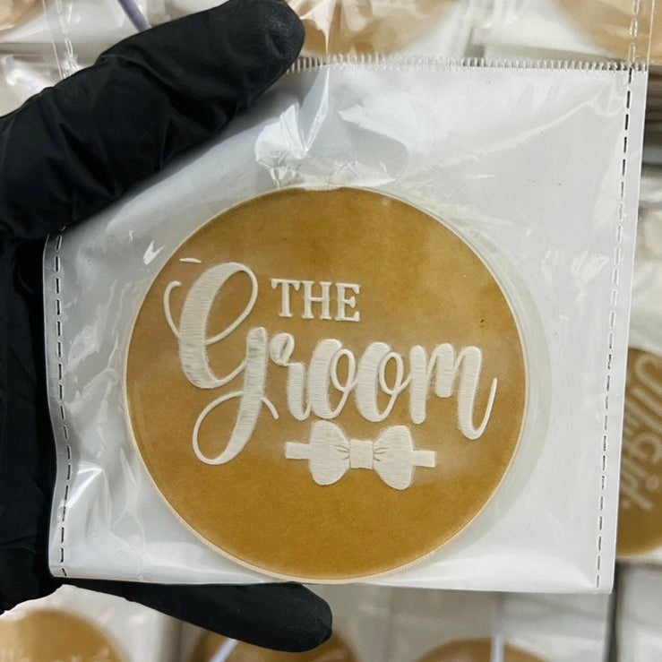 The Groom Fondant Stamp