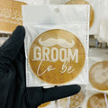 Groom To Be  Fondant Stamp