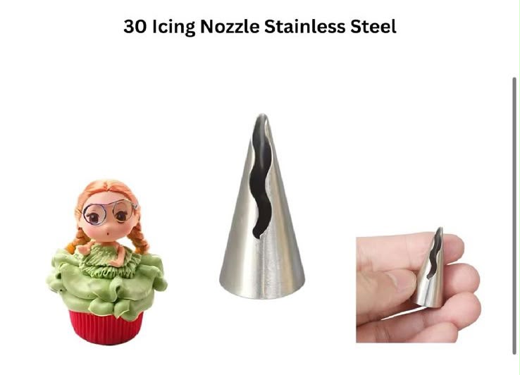 30 Icing Nozzle Stain Steel