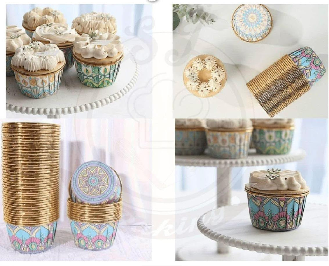 Cupcake Foil Liners Pack of 50Pcs