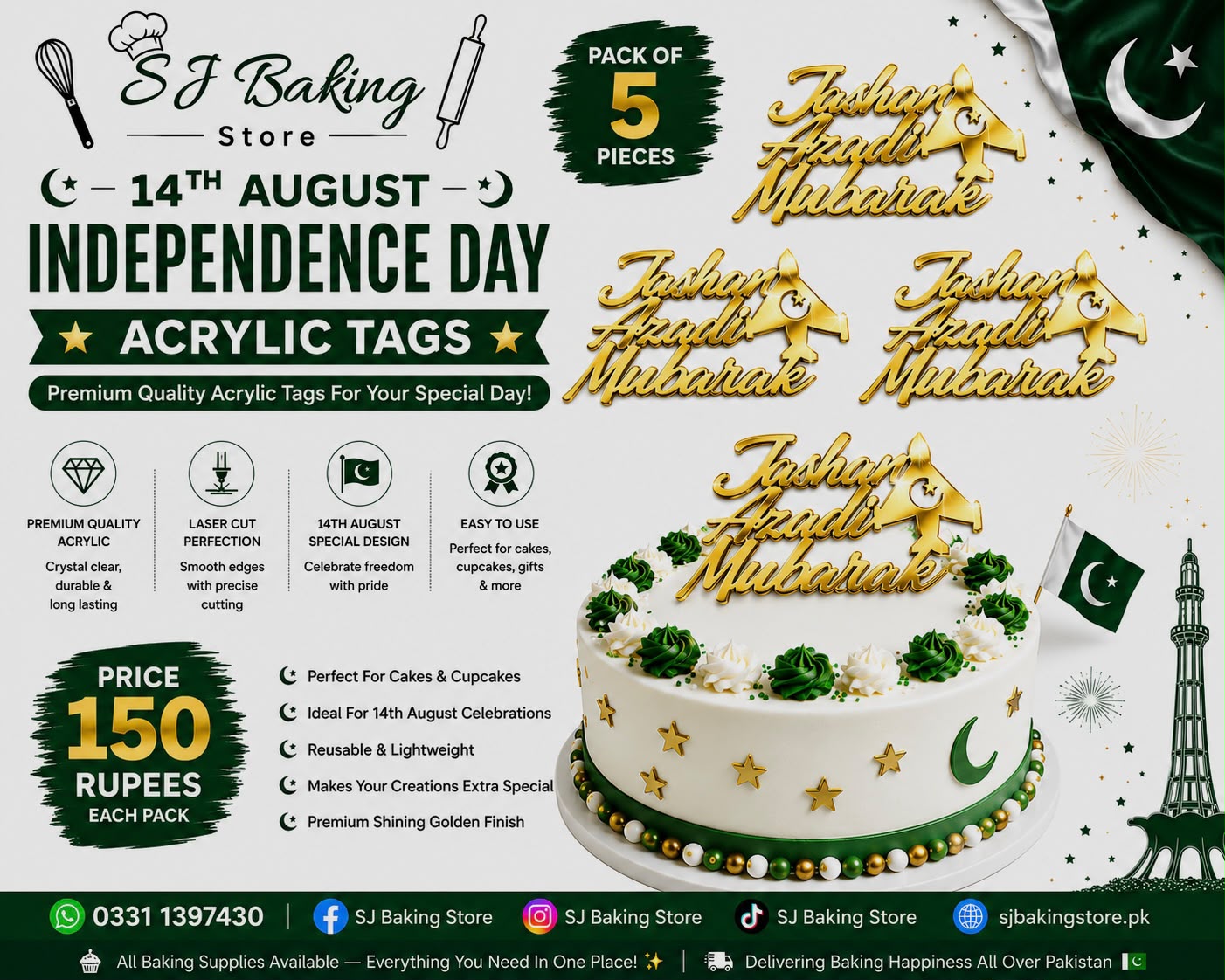 Jashan e Azadi Mubarak Tags