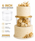 Acrylic Cake Spacer (6 Inch)