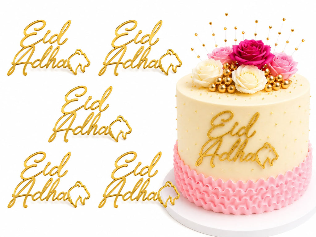 Eid-ul-Adha Acrylic tags design 1 (Pack of 5)