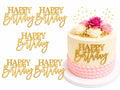 Happy Birthday Acrylic Tag Pack of 5 (design 4)