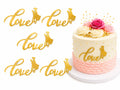 Love Acrylic Tag Pack of 5 (design 1)