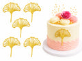 Gingko Leaves Acrylic Tag Pack of 5 ( design 2)