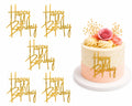 Happy Birthday Acrylic Tag Pack of 5 (design 1)