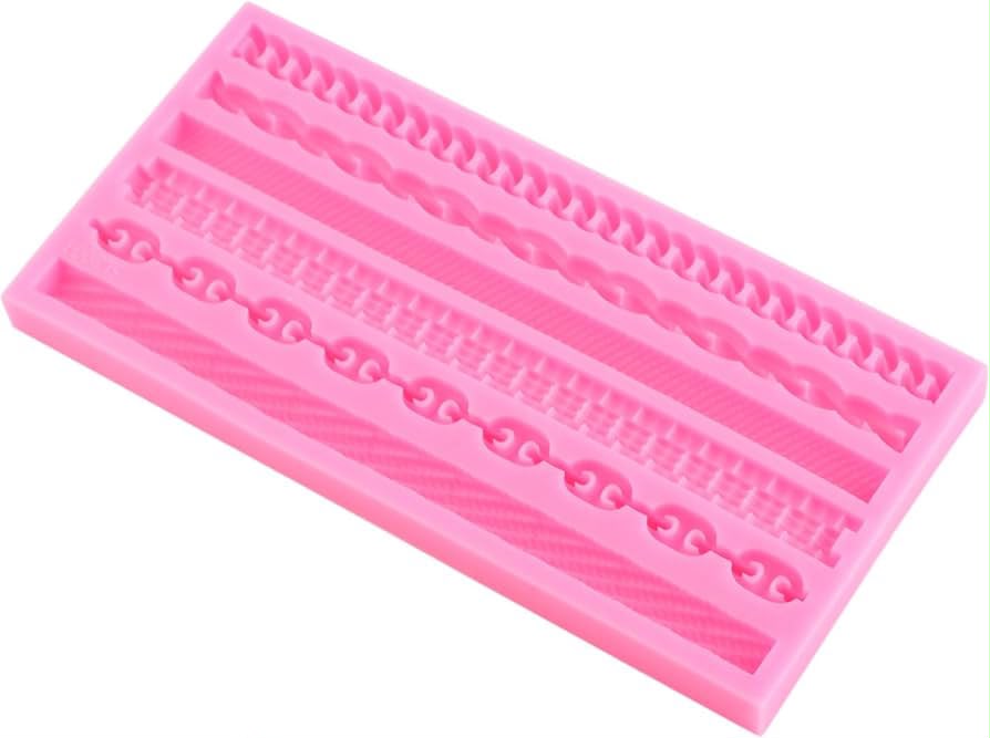 Decorative Border & Lace Fondant Mold