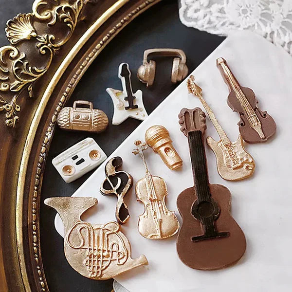 Musical Instruments Silicone Fondant Mold