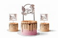 Happy Birthday Acrylic Leaf Topper