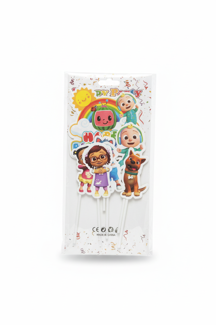 Cocomelan Character Cake Topper