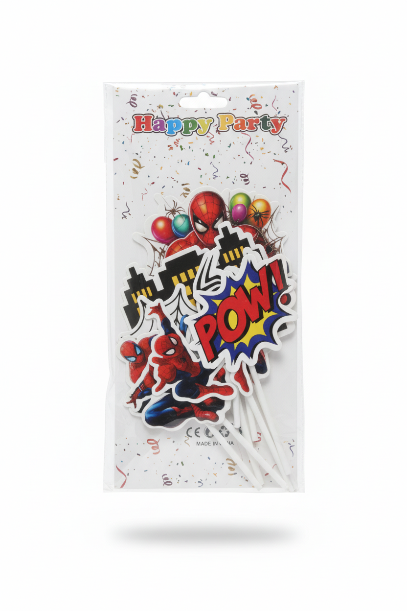 Spider Man Character Cake Topper