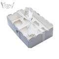 6 Cavity Transparent Lid Cupcake Box