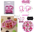 3pcs Barbie Fondant Cutter