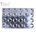 24 Cavity One Bite Cupcake Tray