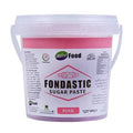 Bucket of Fondastic Sugar Paste with Milky Food branding on a white background