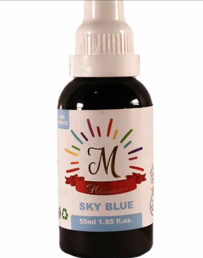 Millennium Sky Blue Liquid Color 55ml