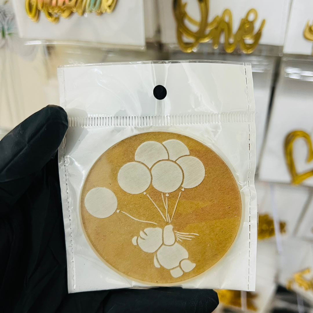 Balloons Fondant Stamp