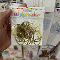 Baby Shower Golden Acrylic Tags Pack of 6