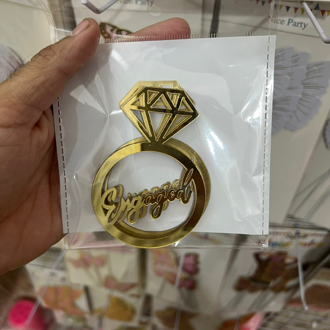 Engaged Acrylic Tag Pack of 5