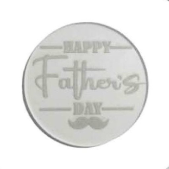 Father's Day Fondant Stamp ( Design 2)