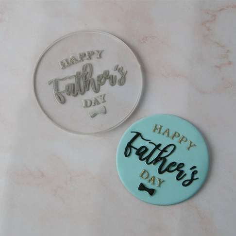Father's Day Fondant Stamp ( Design 6)