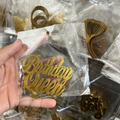 Birthday Queen Paper Cutout Tags (Pack of 10Pcs)