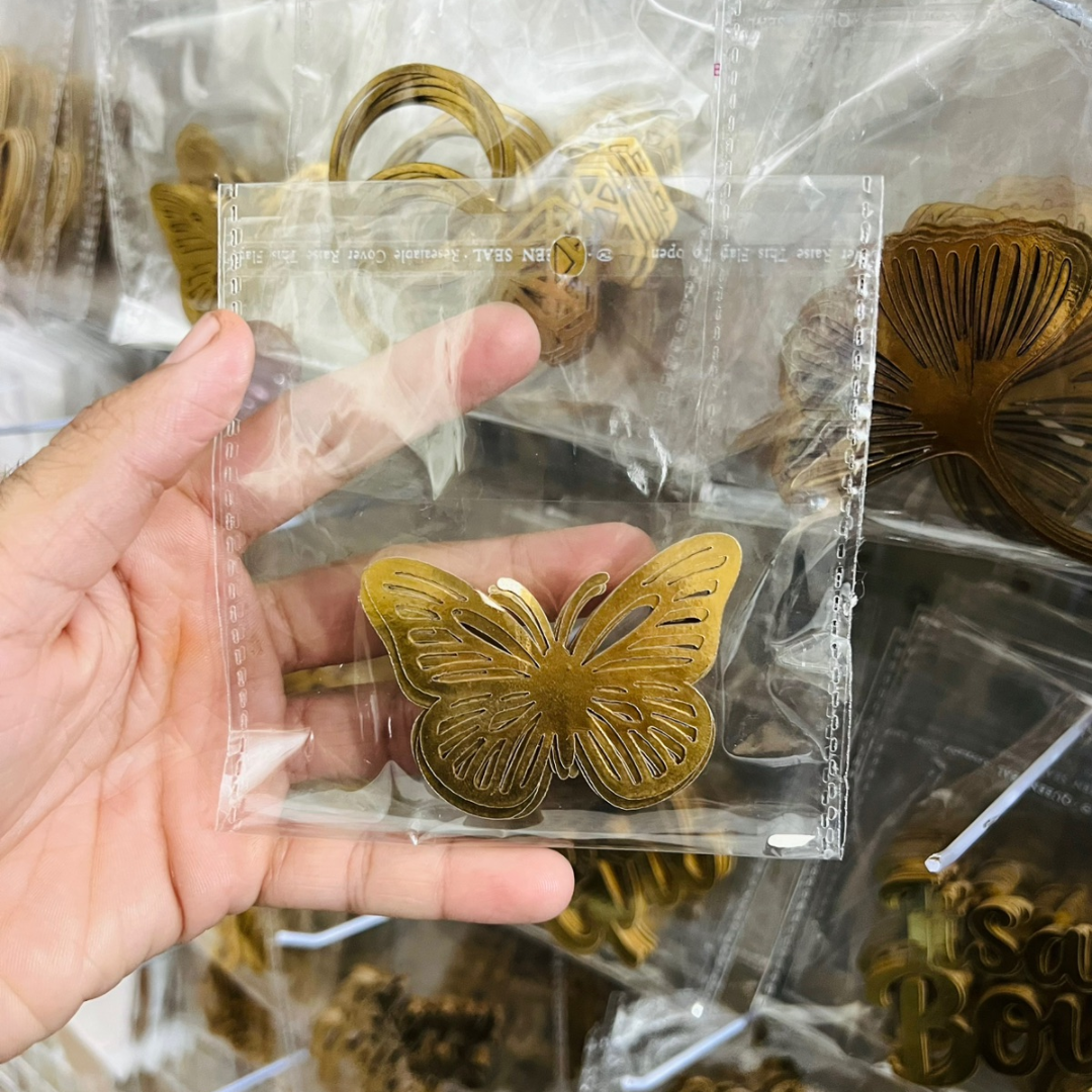 Butterfly Paper Cutout Tags (Pack of 10Pcs)