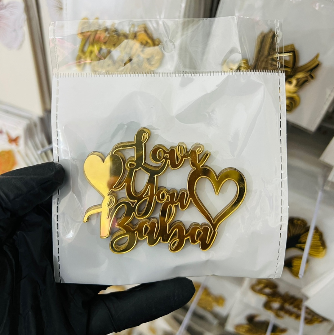 Father's Day Acrylic Tags (design 4)