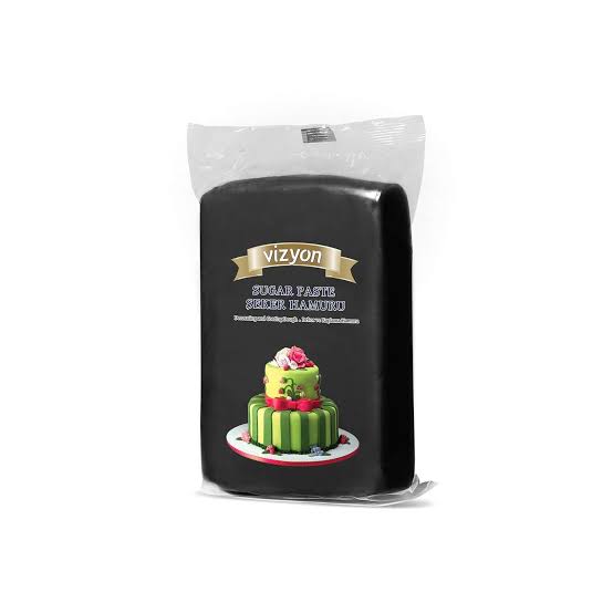 Vizyon Black Fondant 500gm