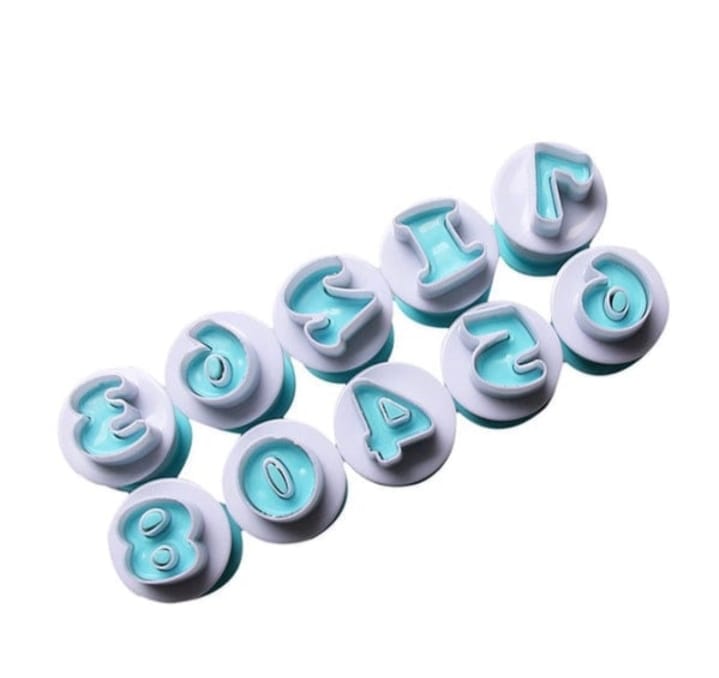 Number Plunger Cutter Set