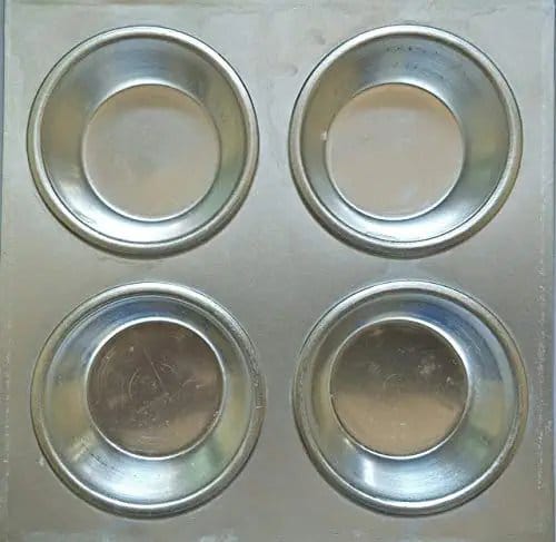 4 Cavity Cupcake Tray