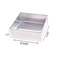 6x6 Inch Square Cake Pan