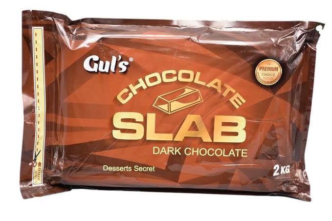 Gul's Dark Chocolate 500gm  Slab