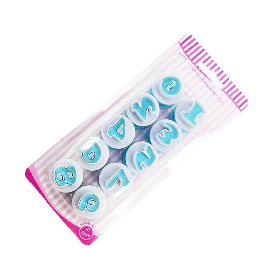 Number Plunger Cutter Set
