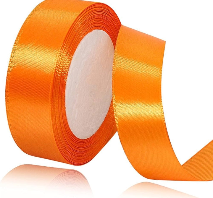 Orange Ribbon 1 Inch